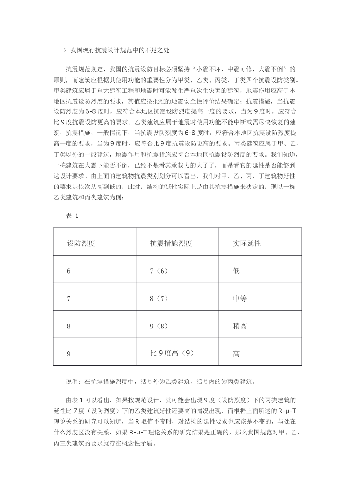 对钢混结构现代抗震思路及我国设计规范抗震设计方法的理解和讨论-图二