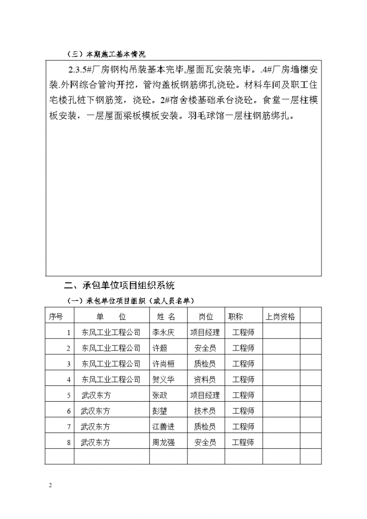 华昌达机电设备有限公司装备工业园工程厂房监理月报-图二