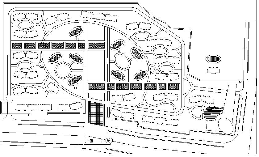某小区住宅楼设计施工图（共6张）