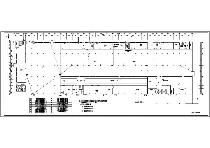 某地工厂智能照明系统总平面设计图_图1