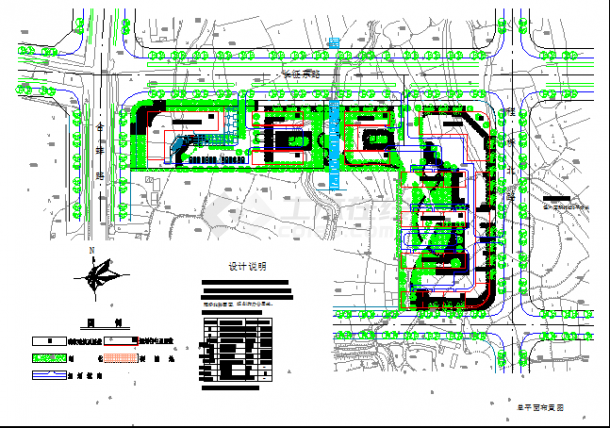 某地区电力局建筑设计平面规划图纸-图一