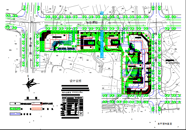 某地区电力局建筑设计平面规划图纸