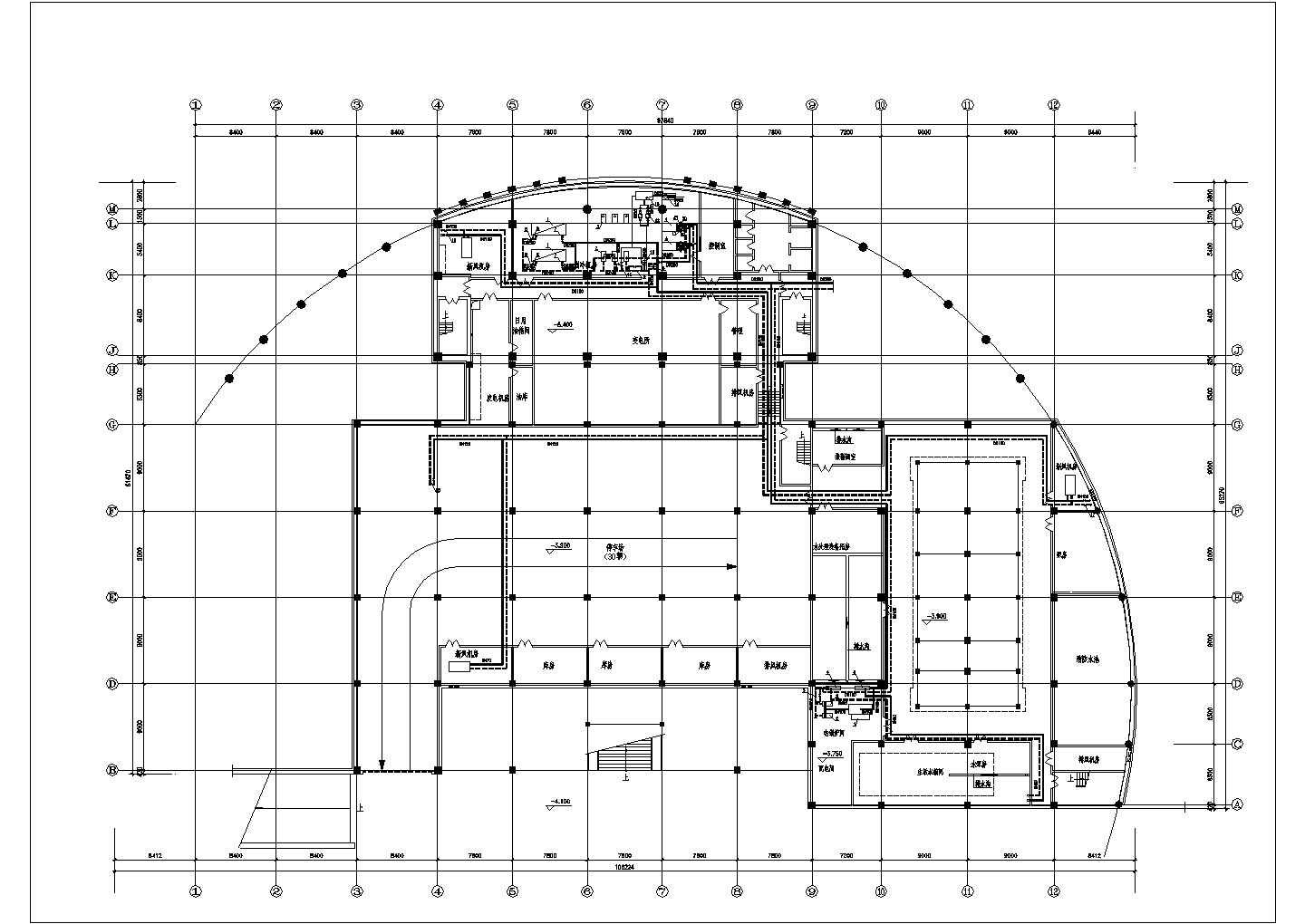 某住宅地下室中央空调全套设计施工图纸