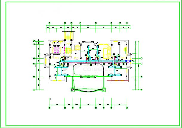 某地九层综合楼空调设计施工方案图-图二