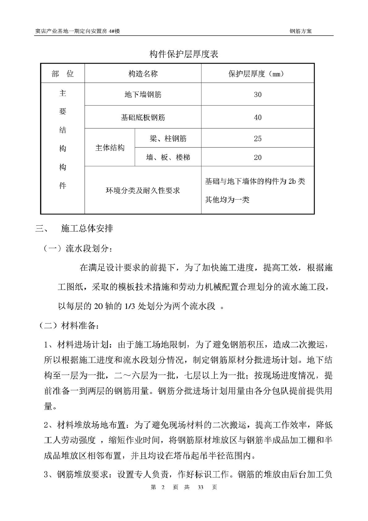 北京某产业基地一期定向安置房钢筋施工方案-图二