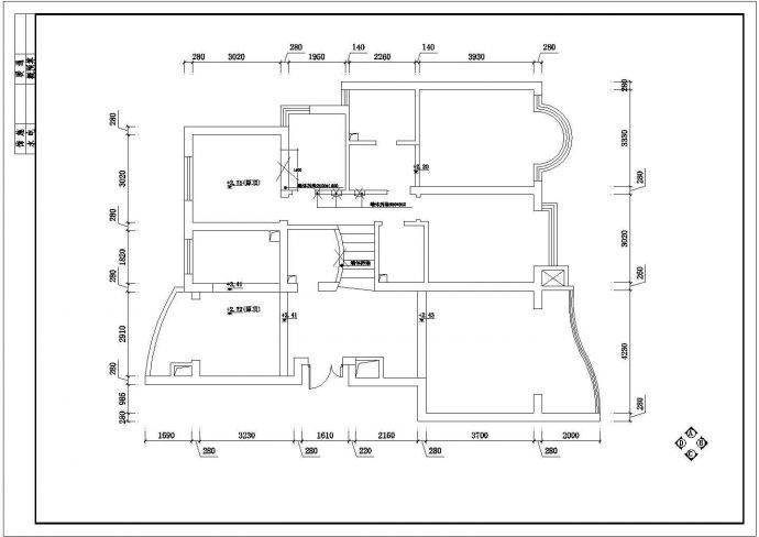 某地区家居设计装修设计图纸（共13张）_图1