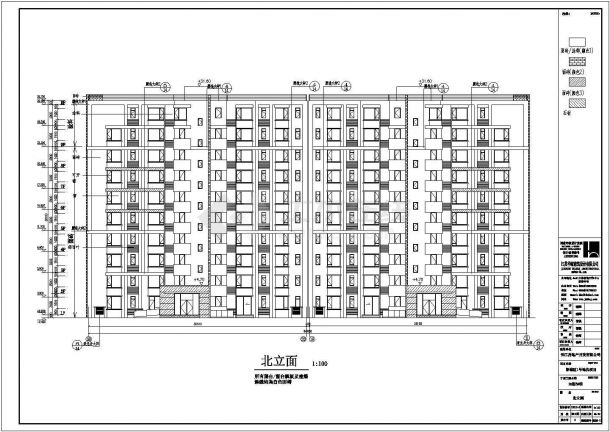 某地六层住宅楼剪力墙结构设计施工图-图二