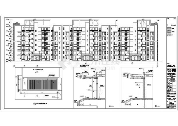 某地六层剪力墙结构住宅楼设计施工图-图二
