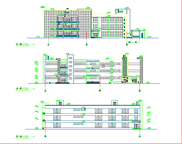 某地区某文化娱乐城建筑设计施工图-图一