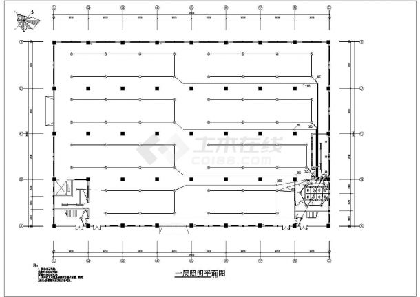 某工业园区厂房电气设计图纸（含设计说明）-图一