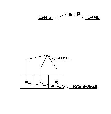 某综合办公楼屋顶层综合平面图_图1