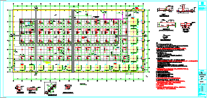 西南物产贸易中心综合楼建筑结构图_图1