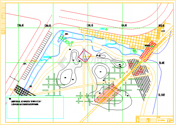 某工厂改造公园景观设计施工图（全集）-图二