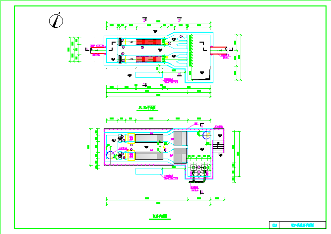 紫外光消毒池设计图纸_图1