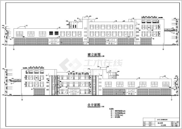 某地龙归商贸城建筑设计施工总图纸-图一