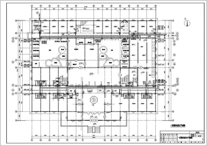 某3层洗浴中心消防及给排水设计施工图_图1