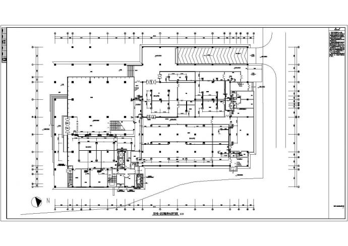 某地区某学校图书馆空调设计施工图_图1