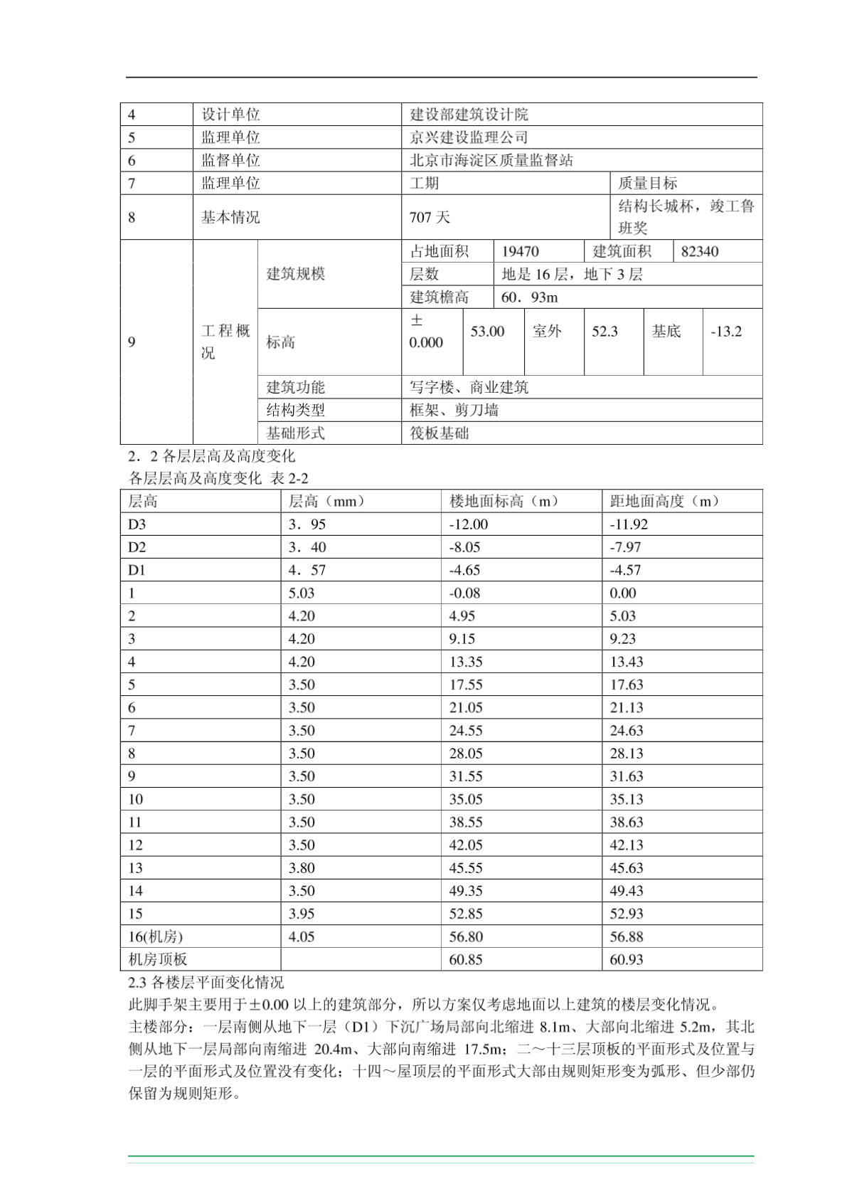 某商业综合楼工程脚手架设计施工方案-图一