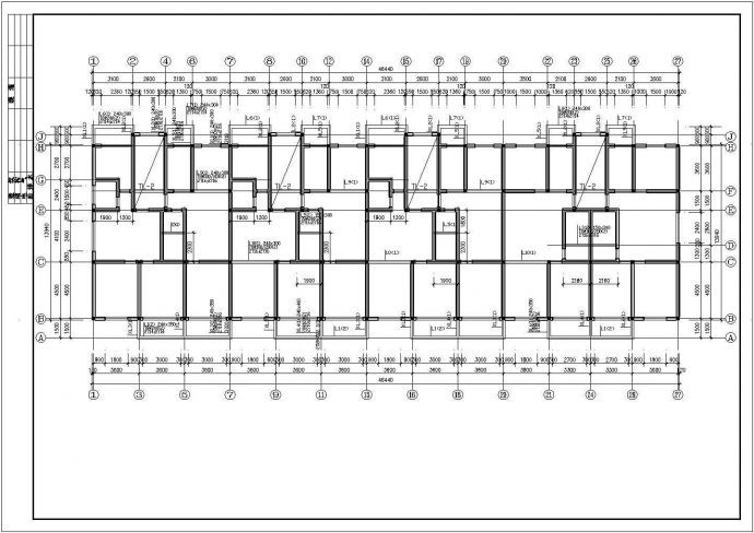 某地私人住宅楼建筑砖混结构设计图纸_图1