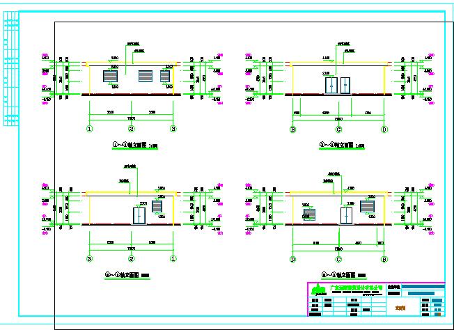 消防水池发配电房框架结构建筑施工图_图1