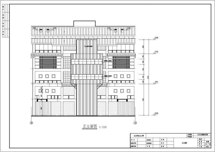 新增室外电梯工程建筑设计图纸_图1