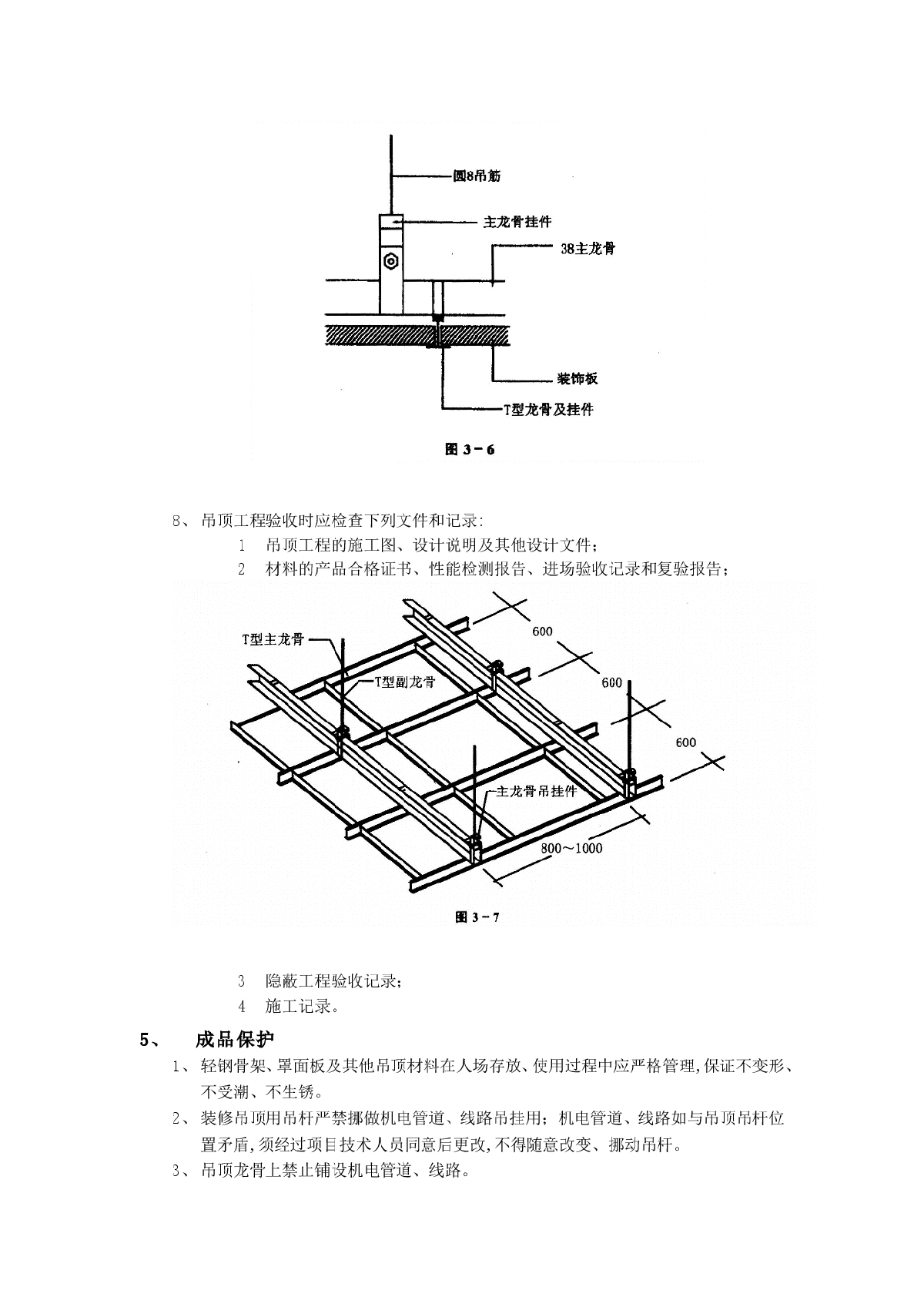 矿棉板吊顶工程施工技术-图二
