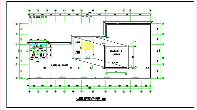 某地医院综合楼给排水施工设计图纸_图1