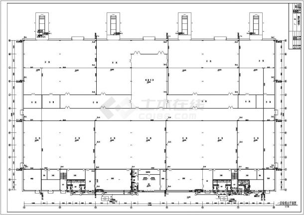 某公司车间厂房给排水施工设计图纸-图一