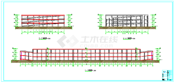农产品物流园建筑图纸CAD2020-图二