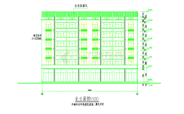 某地界南河拆迁安置住宅楼设计图（含设计说明）-图一