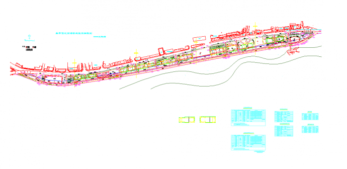某市鸳江丽港修建性详细规划图（含各明细表）_图1