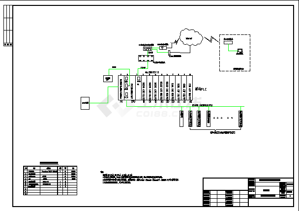 供水泵站CAD全套自控参考详图-图一