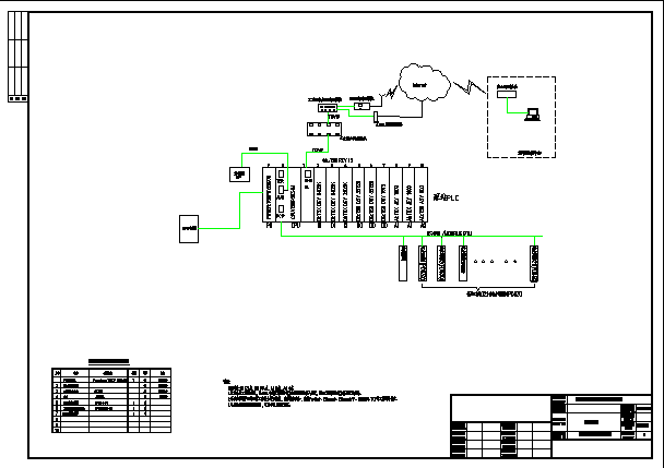 供水泵站CAD全套自控参考详图_图1