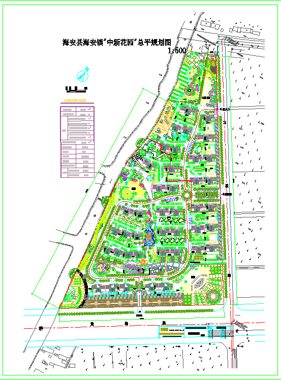 中新花园规划设计图（含技术指标）_图1