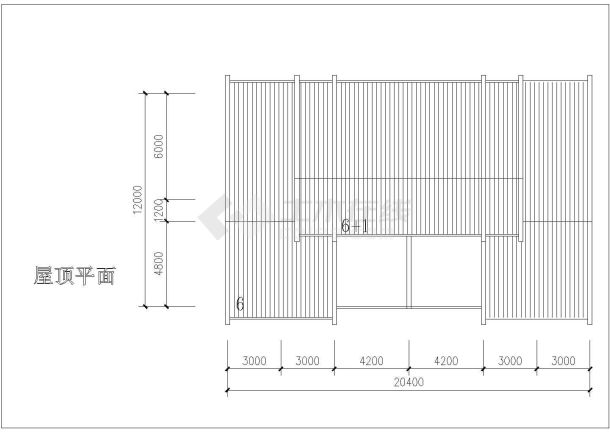 E型住宅平面建筑设计图纸（共4张）-图二