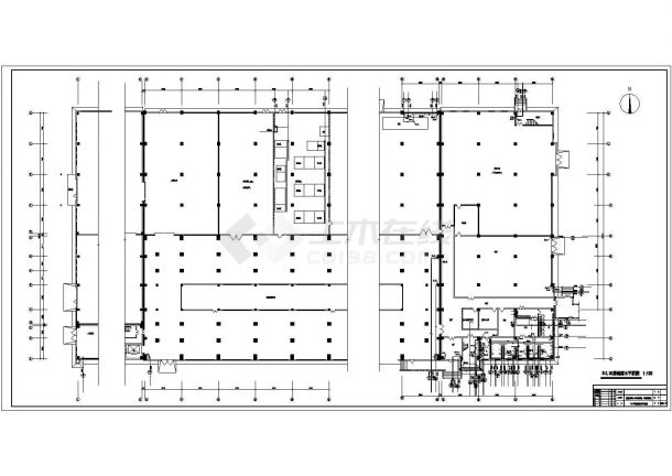 某城市车间全套给水排水施工设计图-图一