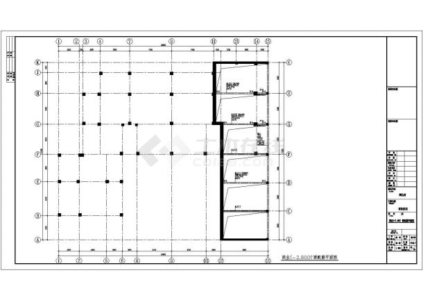 某地国社家园住宅楼结构施工设计图-图二