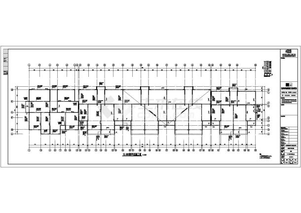 某地开发项目住宅楼建筑结构施工图-图二