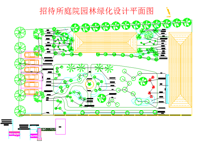 沿海某地区园林设计平面图纸（全套）_图1