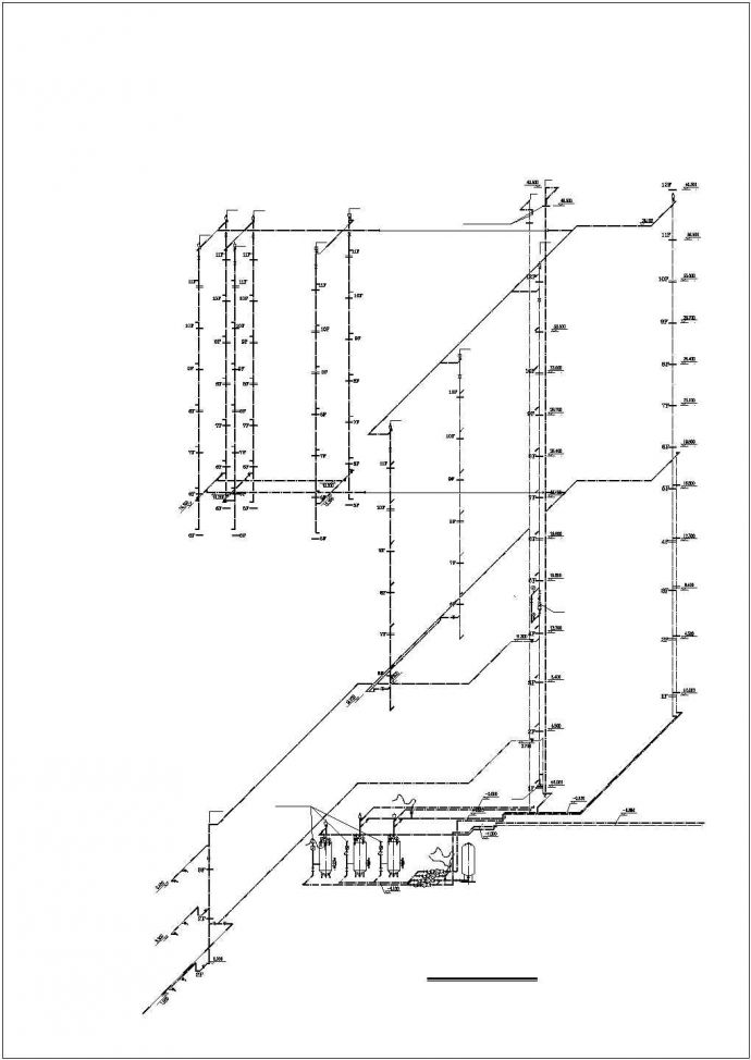 12层高档宾馆给排水设计施工图纸_图1