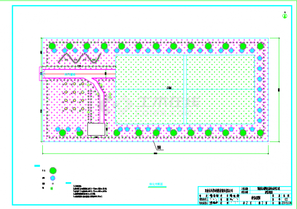 污水处理厂平立剖面CAD布置图-图二