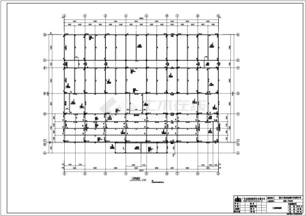 五层钢筋混凝土结构会所施工设计图-图一