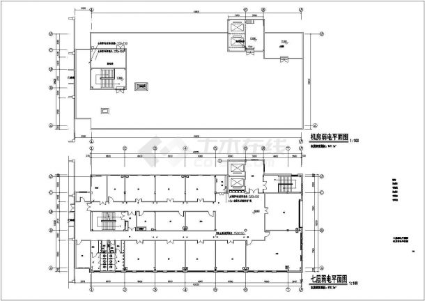 某地中医院用房消防电气设计施工图-图一