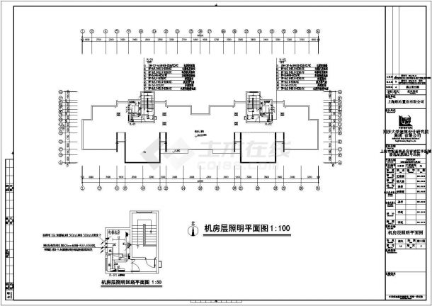 某地高档商品房电气平面全套设计图-图二