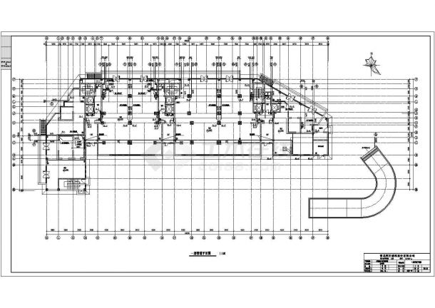 某地18层住宅楼全套给排水设计施工图-图二