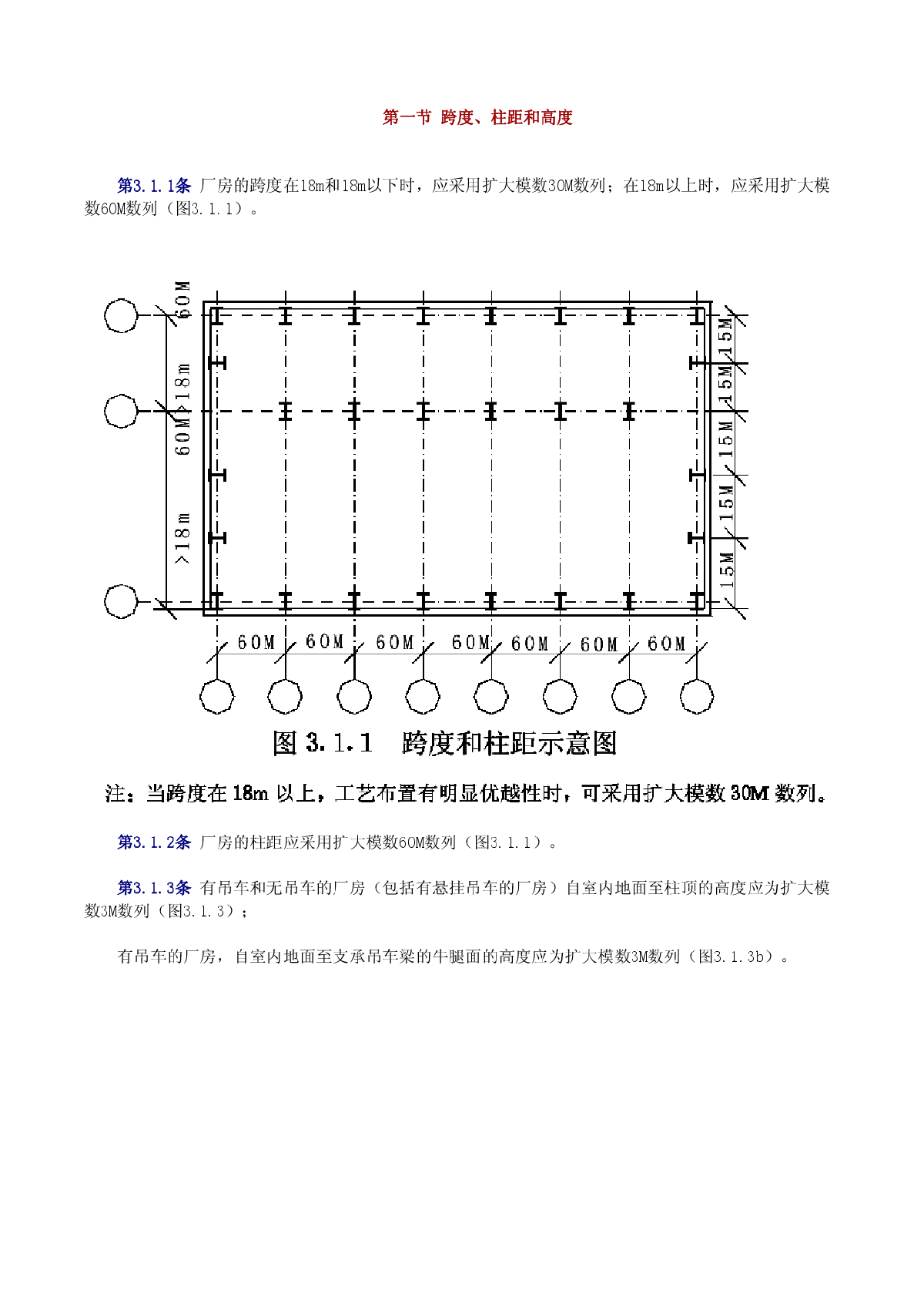 gbj61986厂房建筑模数协调标准