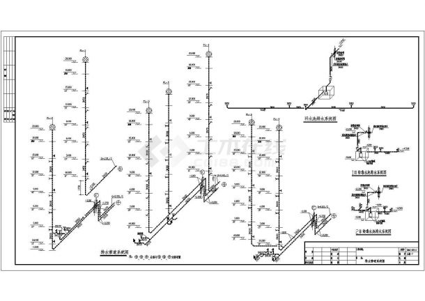 某地区六层带人防住宅给排水设计图-图二