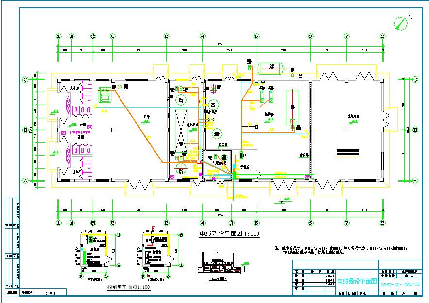 某地锅炉房燃油电气施工设计施工图