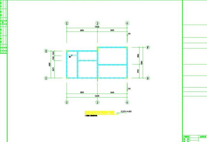 某地二层框架结构住宅楼电气设计图_图1