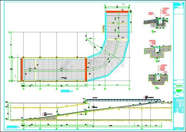 带夹层带地下室框架结构住宅楼施工设计图-图二